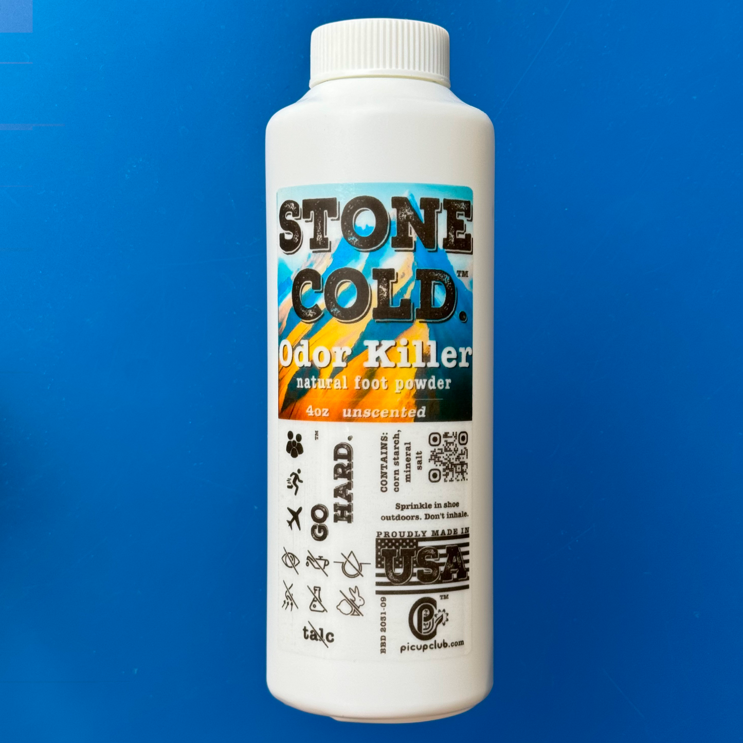 NEW! - Stone Cold. Natural Foot & Shoe Powder Odor Killer