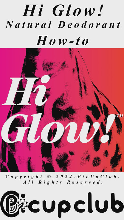 High Glow! & Stone Cold. Natural Deodorant & Body Spray Theirs